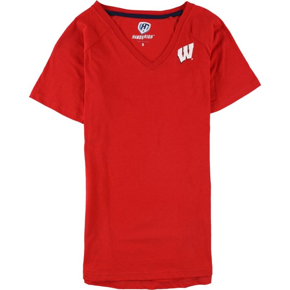 Hands High Womens Wisconsin Badgers Graphic T-Shirt, NWT